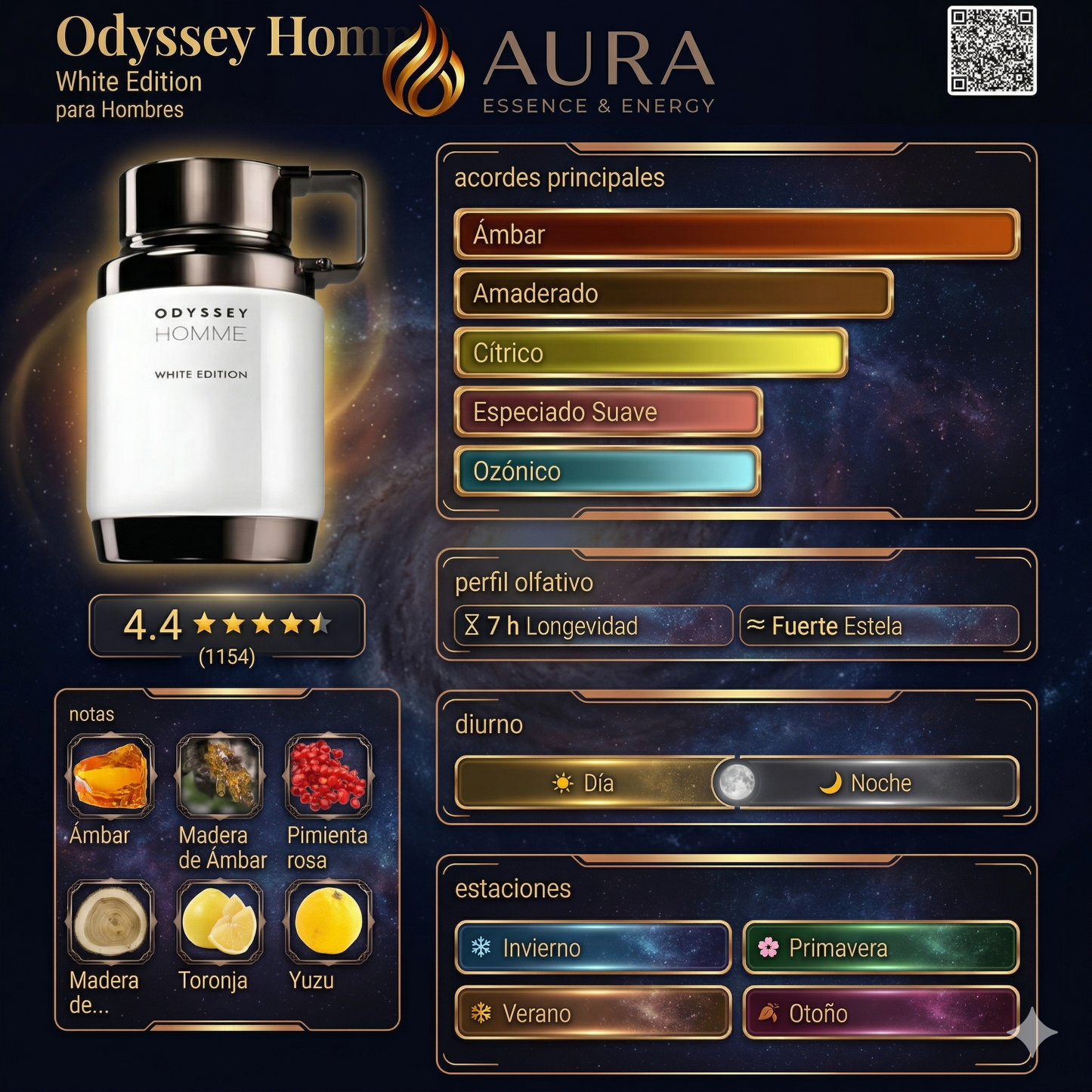 ODYSSEY HOMME – White Edition